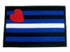 Leather Flag Patch