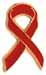 CLEARANCE- Red Ribbon Lapel